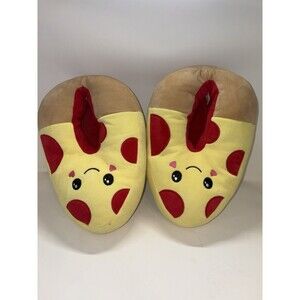 Pizza Plush Slippers Extra Large